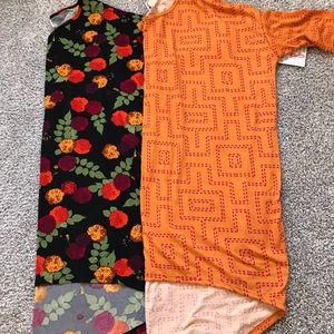 NWT Lot of 2 S LuLaRoe Irma tops